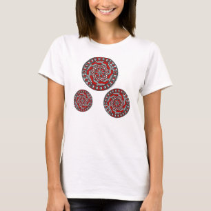 Rote Damen-Leicht-Shirt von Machinery T-Shirt