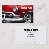 Rote Dämmerung Chevy Visitenkarte (Vorne/Hinten)