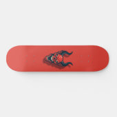 Rote Dämonin Skateboard (Horizontal)