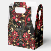 Rote dekorative Blume Geschenkboxen Geschenkschachtel (Geöffnet)