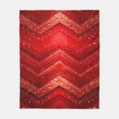 Rote Dekorative Fleece-Decke Fleecedecke (Vorderseite)