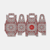 Rote dekorative Geschenkboxen Geschenkschachtel (Ungefaltet)