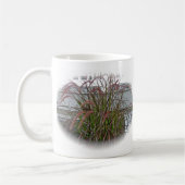 Rote dekorative Graskoordinierungselemente Kaffeetasse (Links)