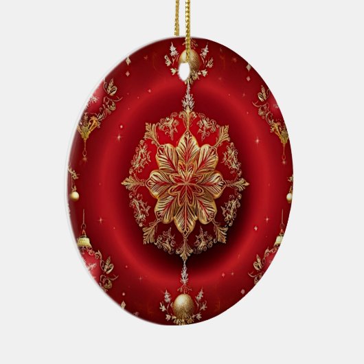 Rote Dekorative Ornamente (Rechts)