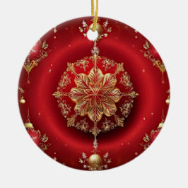 Rote Dekorative Ornamente