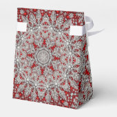 Rote dekorative Weihnachtsfeiertage Geschenkboxen Geschenkschachtel (Rückseite)