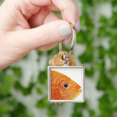 Rote Diakonfische Schlüsselanhänger (Hand)