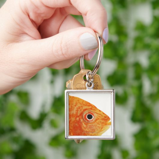 Rote Diakonfische Schlüsselanhänger (Hand)