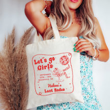 Rote Disco Rodeo Cowgirl Bachelorette