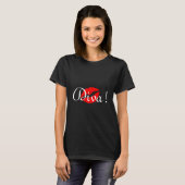 Rote Diva-Kuss T-Shirt (Vorne ganz)
