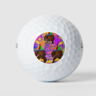 Rote Doxies Golfball