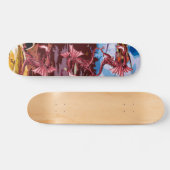 Rote Drache-Fantasie Skateboard (Horizontal)