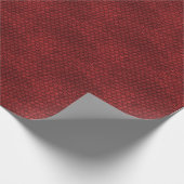 Rote Drache-Haut Geschenkpapier (Ecke)