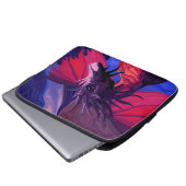 Rote Drache-Laptop-Hülse Laptopschutzhülle (Vorne Knopf)
