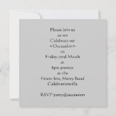 Rote Drachen-Party Einladung (Rückseite)