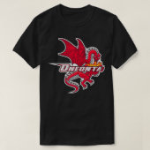 Rote Drachen SUNY Oneonta T-Shirt (Design vorne)