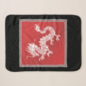 rote Drachendecke Sherpadecke (Vorderseite (Horizontal))