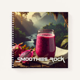 ROTE DRACHENFRUCHT (Venus Pitahaya) - EXOTISCHE FR Notizblock