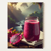 ROTE DRACHENFRUCHT (Venus Pitahaya) - EXOTISCHE FR Planer (Rückseite)