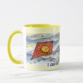 Rote Drachenkaffee-Tasse Tasse (Links)