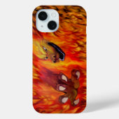 Rote Drachenklaue Case-Mate iPhone Hülle (Rückseite)