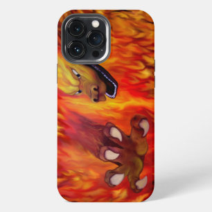 Rote Drachenklaue iPhone 13 Pro Max Hülle