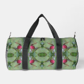 Rote Dragonfly Abstrakt Personalisiert Duffle Bag (Rückseite)