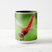 Rote Dragonfly-Tasse Tasse (Zentrum)