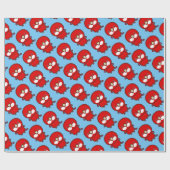 Rote Eastern Rosella Geschenkpapier (Flach)