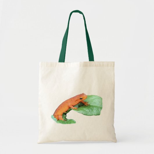 Rote Eft Salamander-Natur-Taschen-Tasche Tragetasche (Vorne)