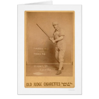 Rote Ehret Baseballkarte 1889