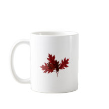 Rote Eichen-Blätter