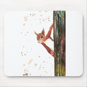 Rote Eichhörnchen süße Tier Mousepad