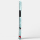 Rote Eidechse auf sandiger grauer Textur Case-Mate iPhone Hülle (Rückseite / Rechts)