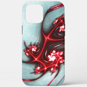 Rote Eidechse auf sandiger grauer Textur Case-Mate iPhone Hülle (Rückseite)