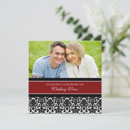 Rote Einladung (Stehend Vorderseite)