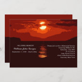 Rote Einladung (Vorne/Hinten)