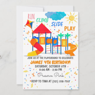 Rote Einladung von Playground