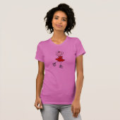 Rote Eisläuferin T-Shirts und Geschenke (Vorne ganz)