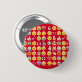rote Emoji Button (Vorne & Hinten)
