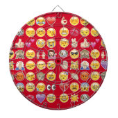 rote Emoji Dartscheibe (vorne)