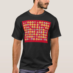 rote Emoji T-Shirt