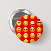 rote Emojis Button (Vorne & Hinten)