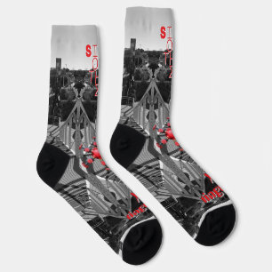 Rote Endzeiten Socken