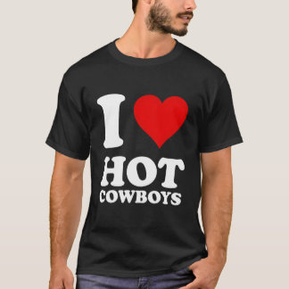 Rote Er Ich Liebe Heiße Kuh T-Shirt