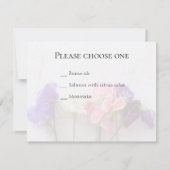 Rote Erbse, frisch Einladung (Rückseite)