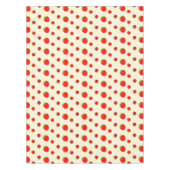 Rote Erdbeere auf Rosa Tischdecke (Vorderseite)