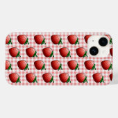 Rote Erdbeeren Case-Mate iPhone Hülle (Rückseite (Horizontal))