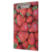Rote Erdbeeren, frisch Klemmbrett (Links)