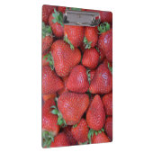 Rote Erdbeeren, frisch Klemmbrett (Rechts)